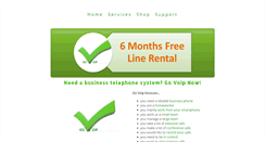 Desktop Screenshot of govoip.co.uk